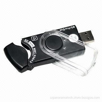Mobile SIM/USB 2.0 Multi-card Reader with High Speed Data Transfer Rate